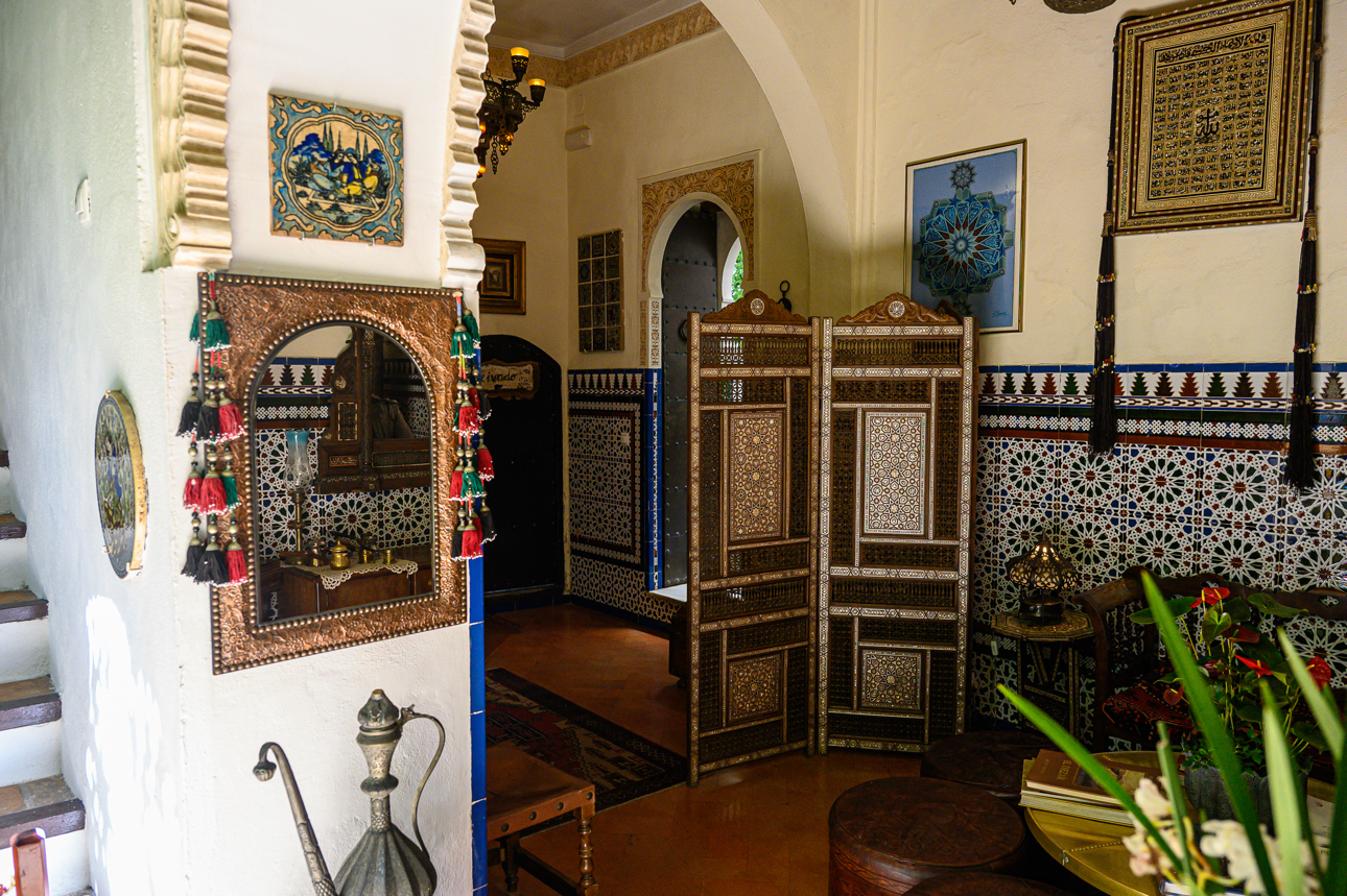 Particolare di un'abitazione tipica andalusa 