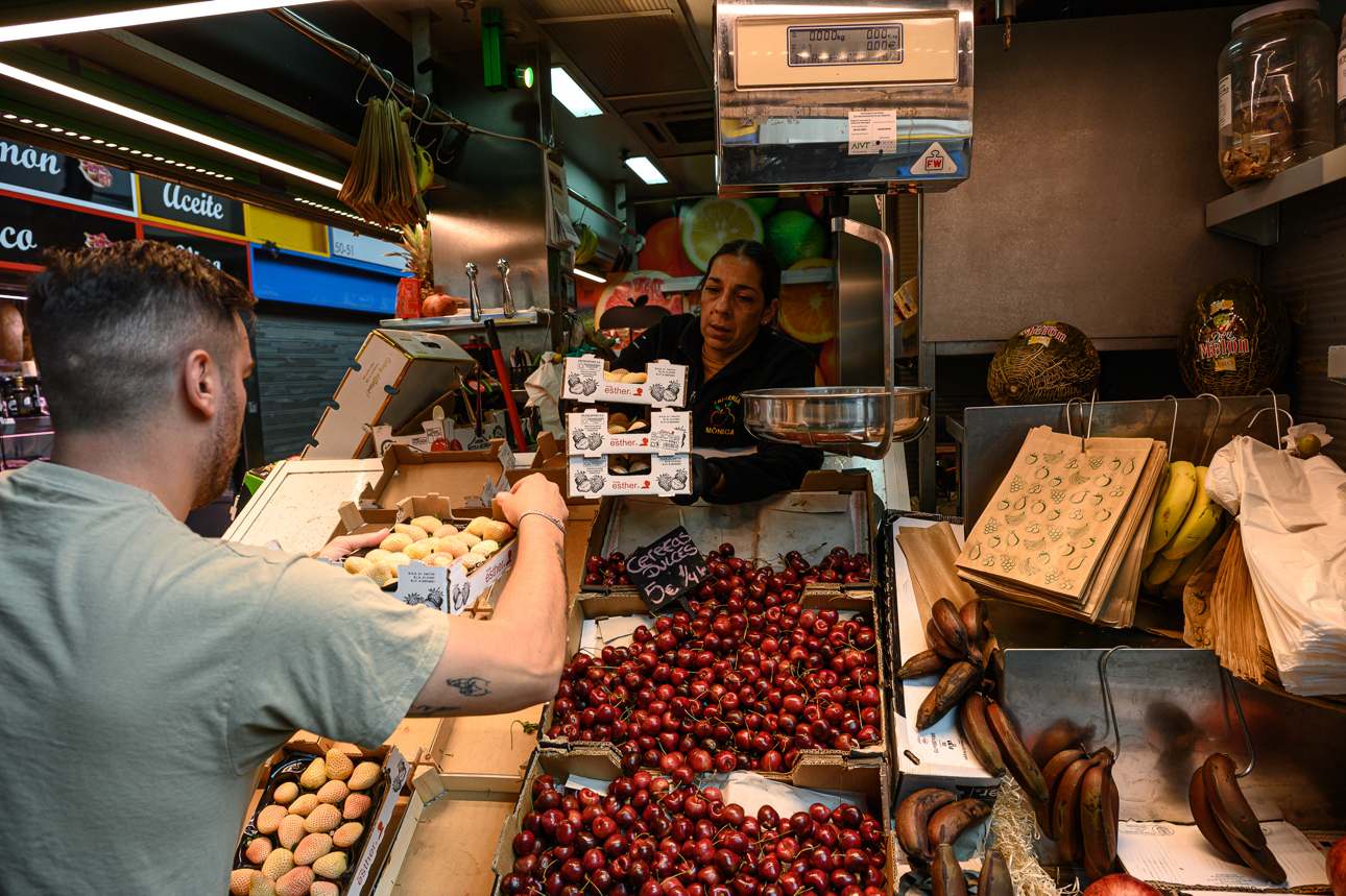 Atarazanas il mercato centrale di Malaga