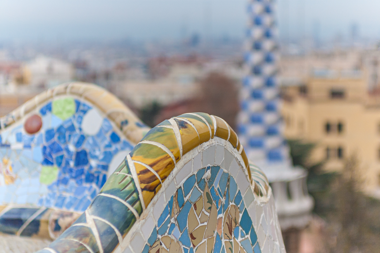 Le architetture fantastiche di Park G&uuml;ell, visione dell'architetto Antoni Gaud&iacute;