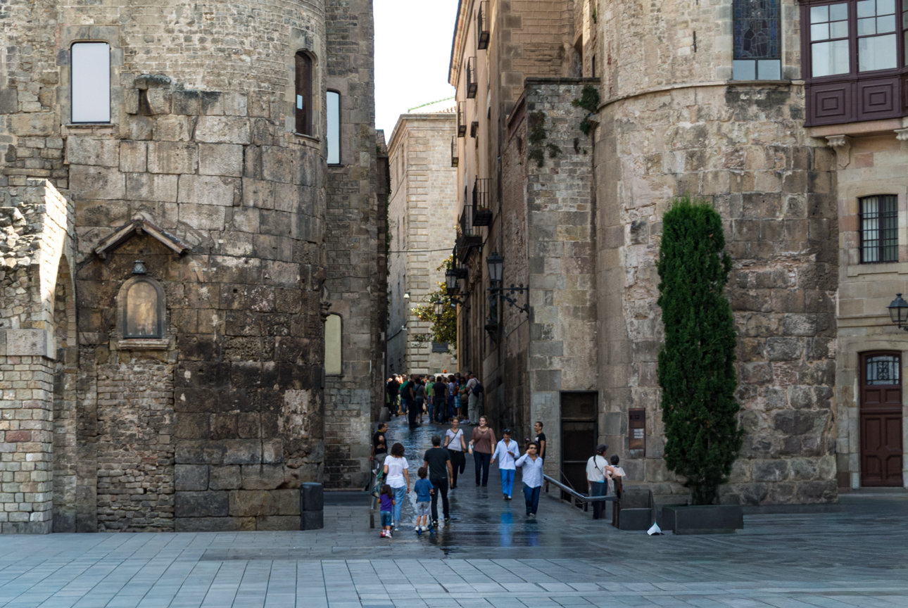 Un vicolo nel Barri G&ograve;tic