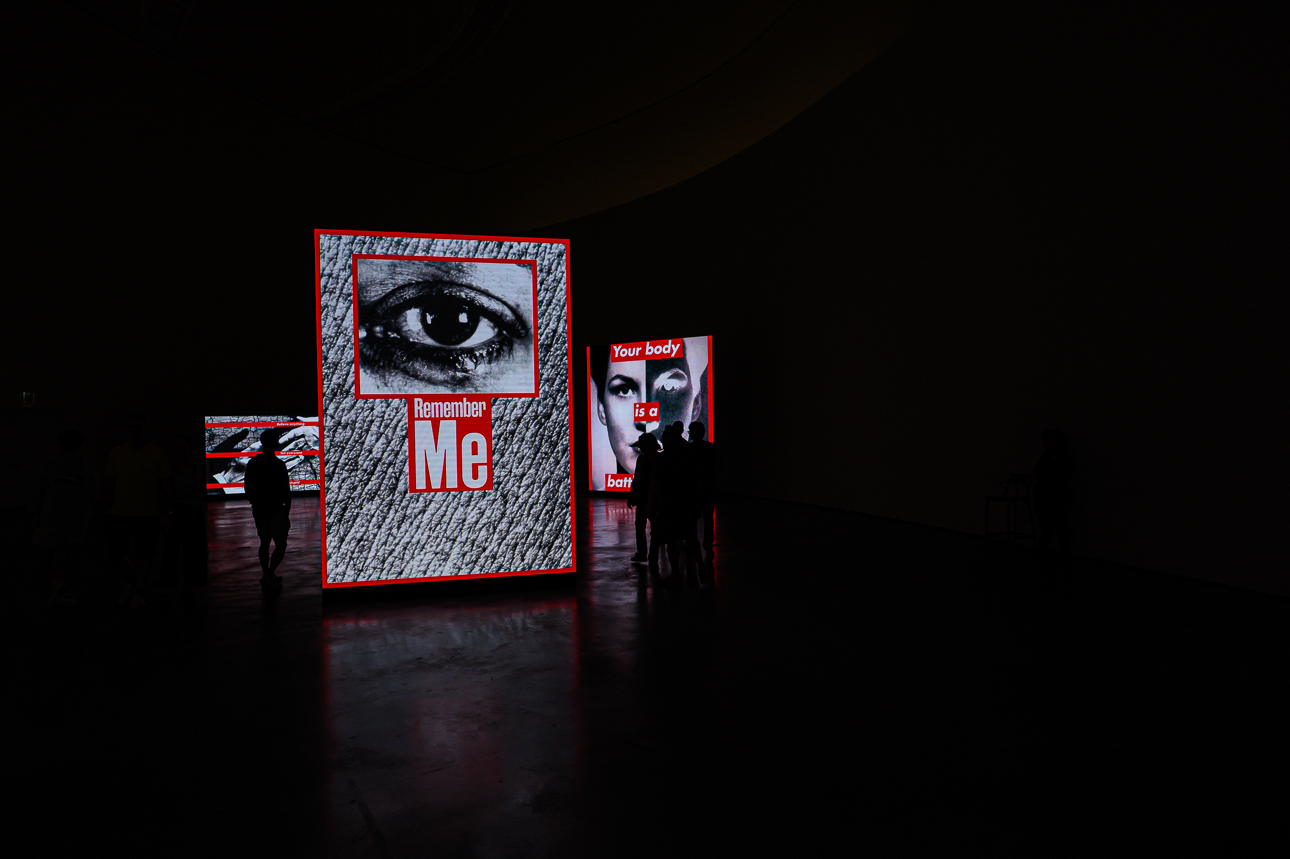 Installazioni all'interno del Museo Guggenheim