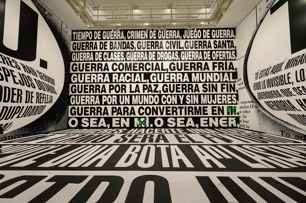 Installazioni all'interno del Museo Guggenheim