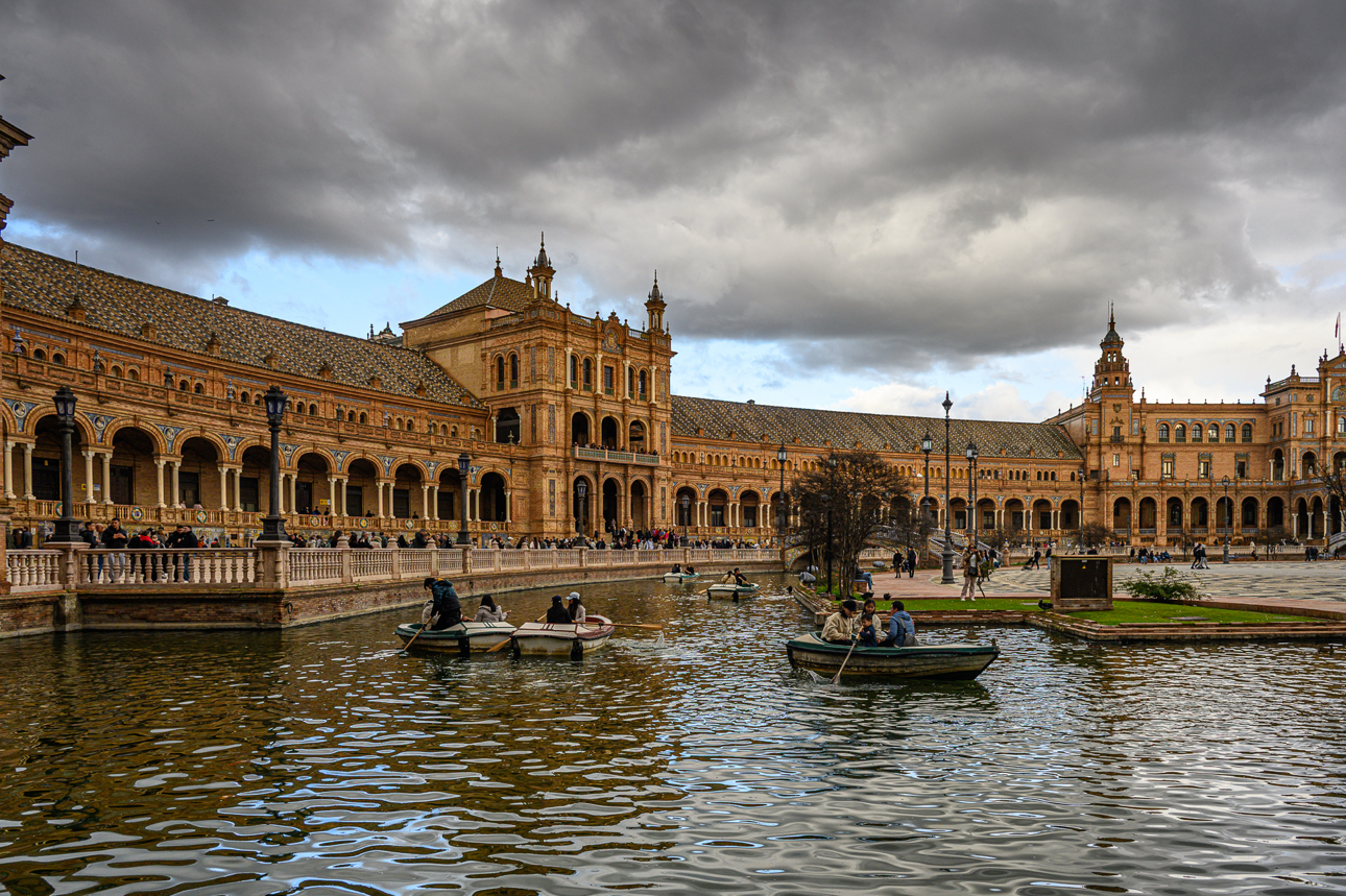 La stupenda Plaza de Espa&ntilde;a