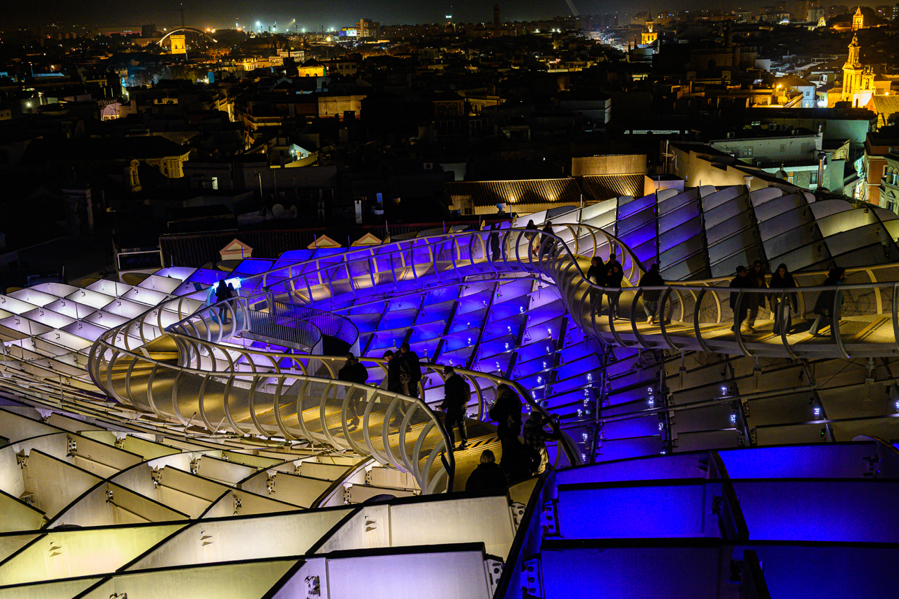 El Mirador con i suoi giochi di luce