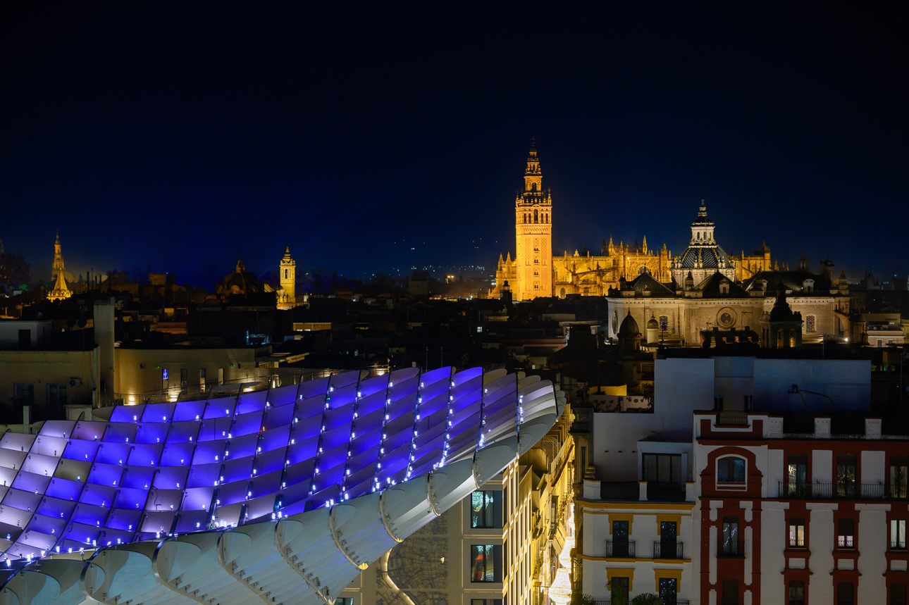 El Mirador con i suoi giochi di luce