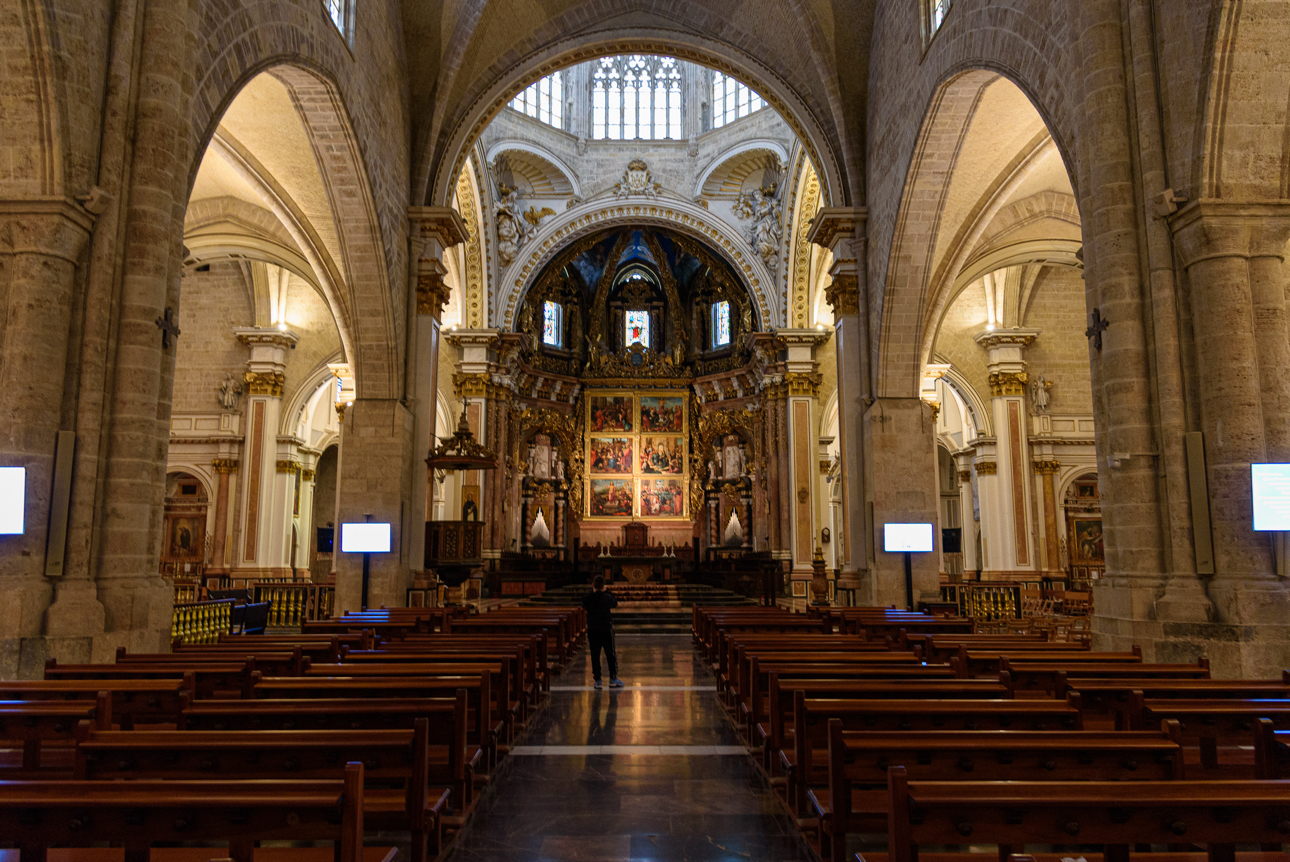 Interno della Cattedrale di Valencia