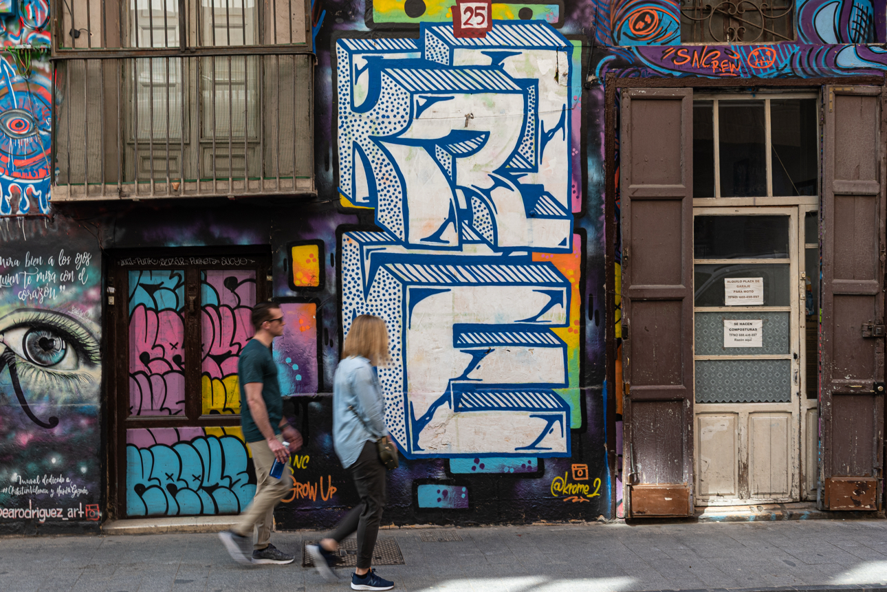 L'arte dei grafiti &egrave; una peculiarit&agrave; di Valencia