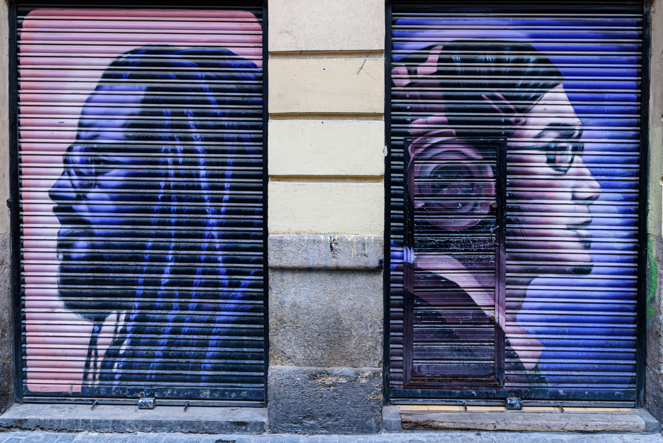 La Calle de Colores nel Barrio del Carmen Valenciano