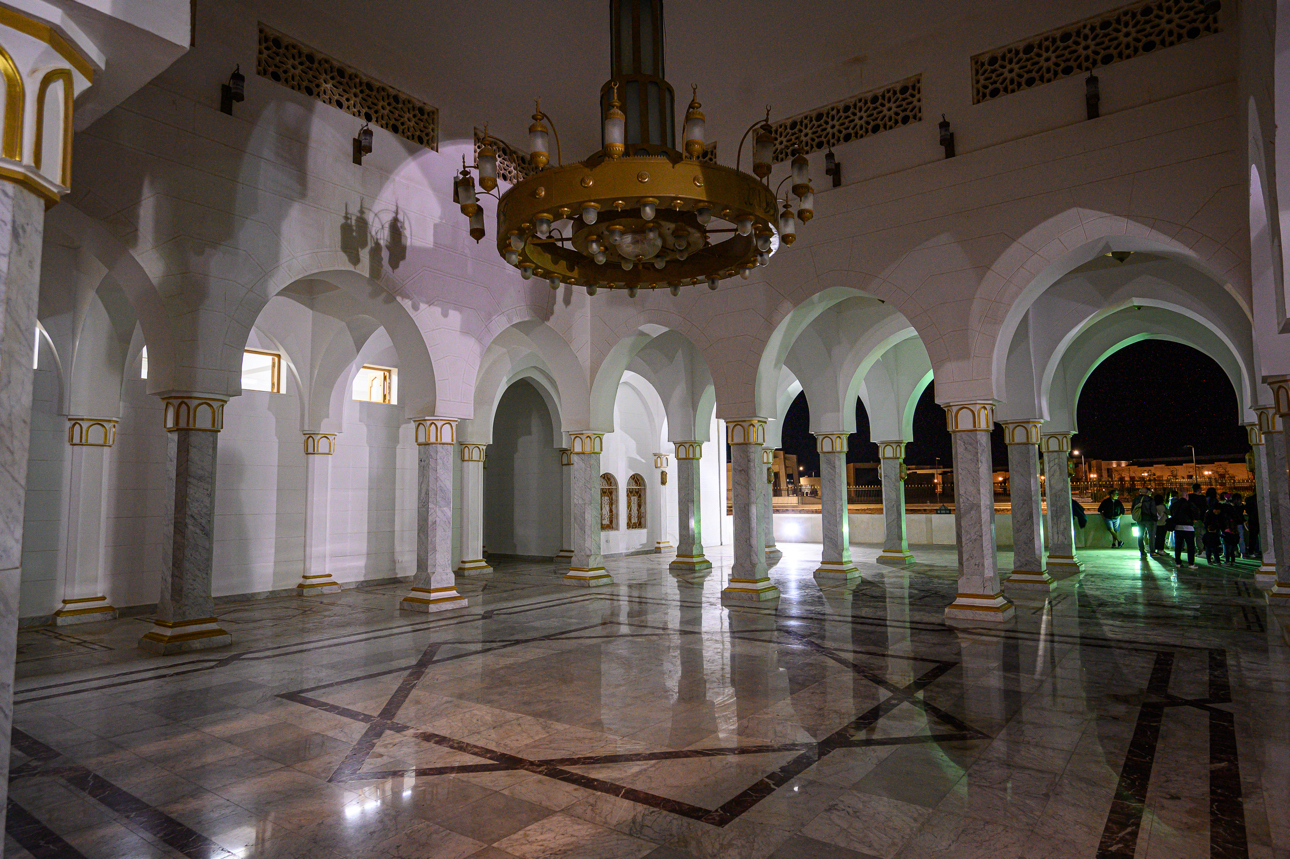 Interno della moschea di Sharm el-Sheikh