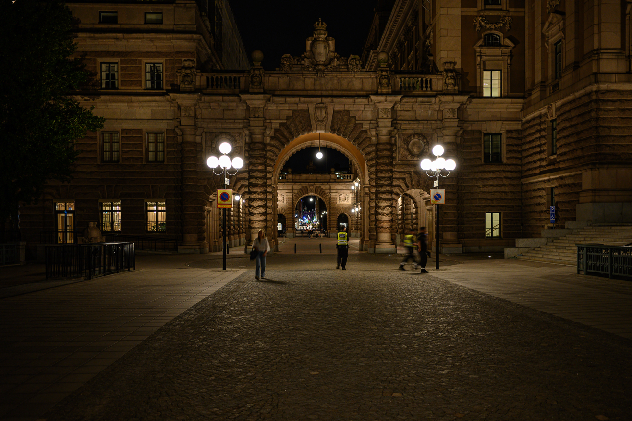 Ingresso del Palazzo del Parlamento