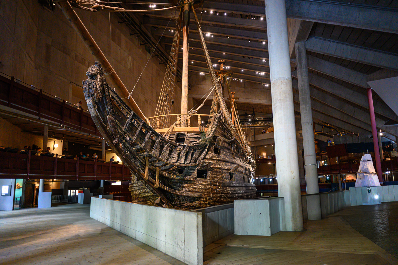 Museo Vasa  la nave da guerra del XVII secolo 