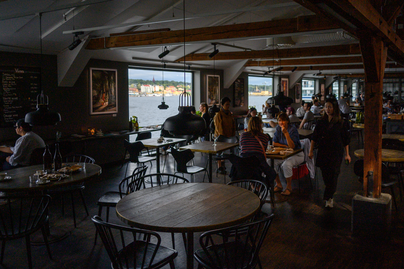 L'interno del Fotografiska