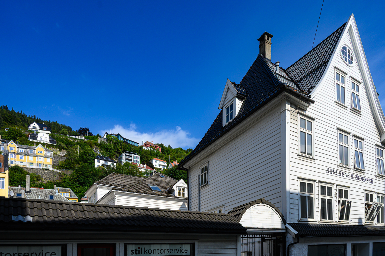 Una costruzione nella Kong Oscars gate (Via del Re Oscar) 