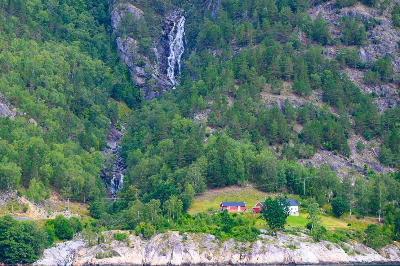 Un altro paesaggio dei fiordi