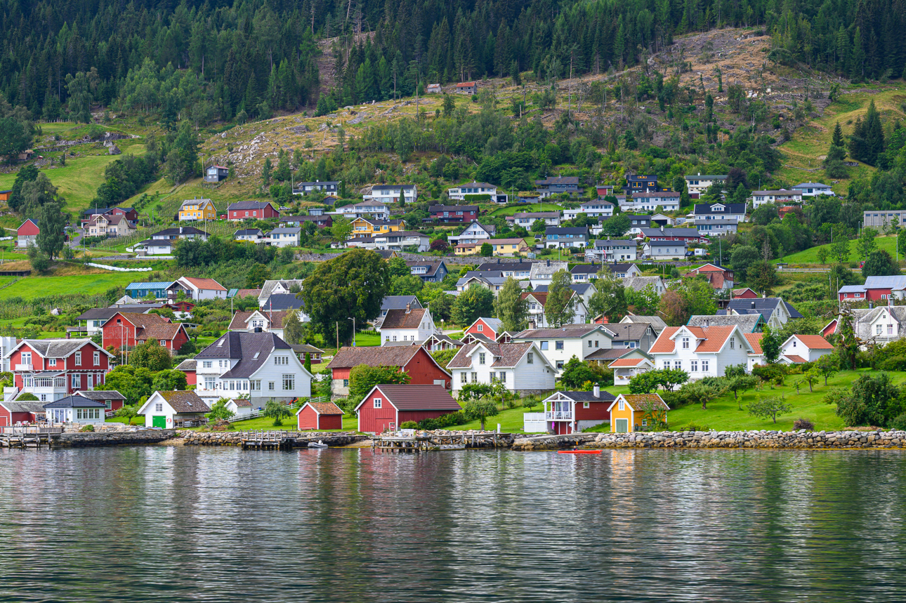 Il villaggio di Aurlandsvangen