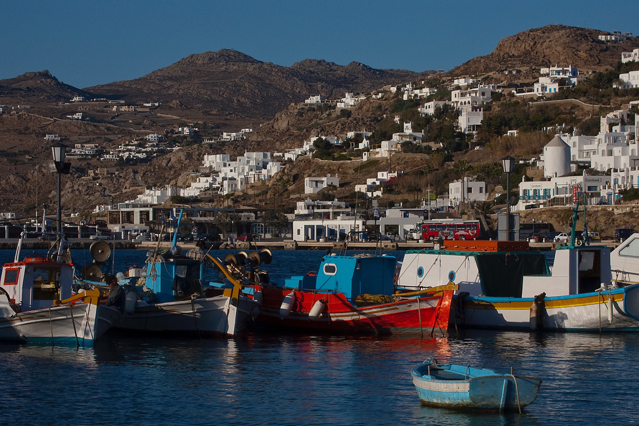 Il porticciolo di Mikonos