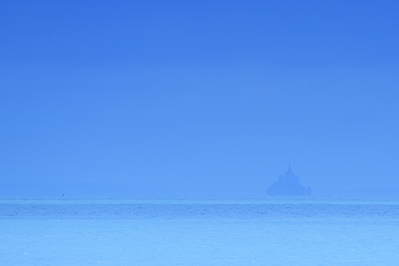 Le Mont-Saint-Michel vista da Concale