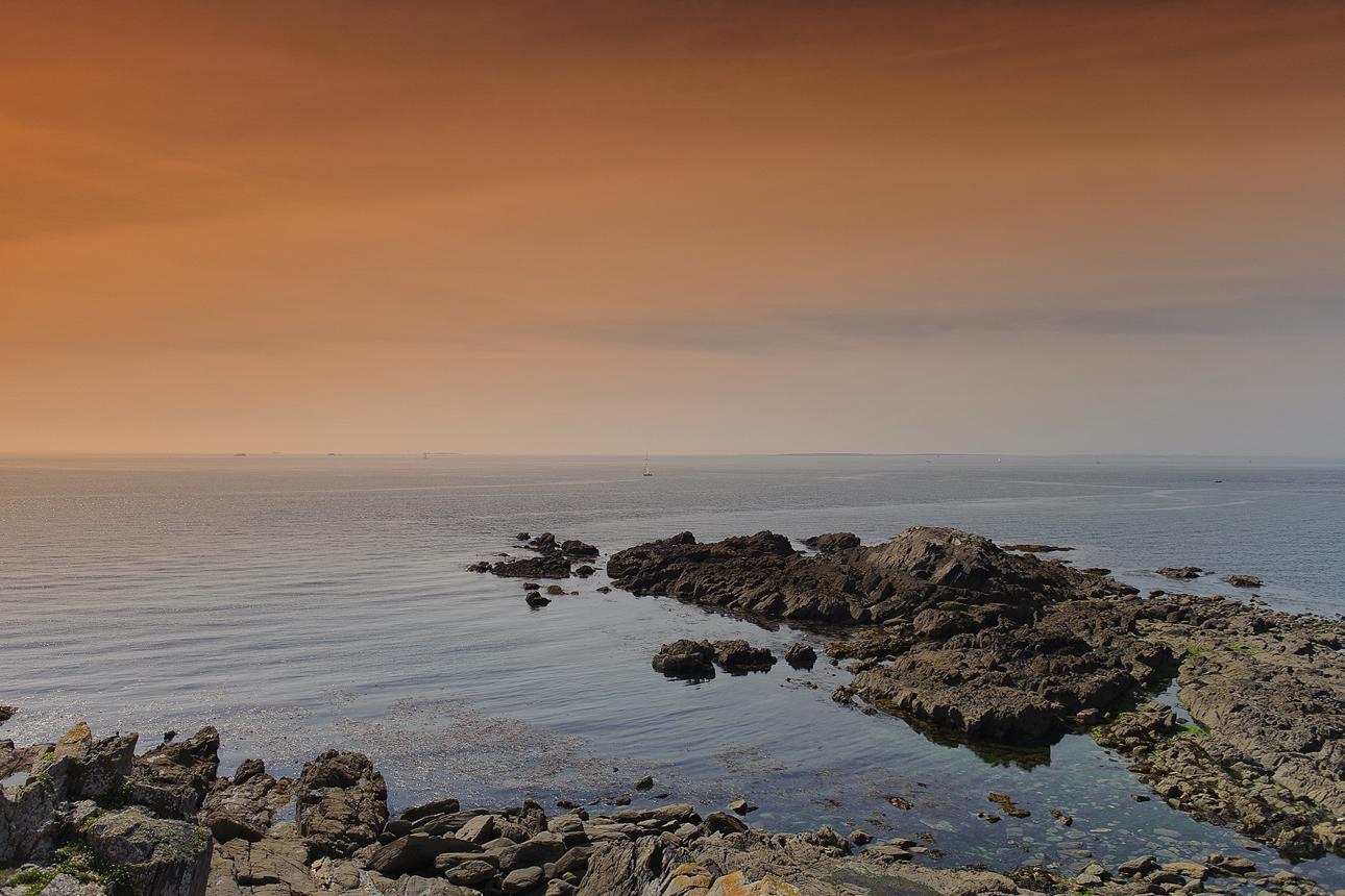 Dalla scogliera di St.-Mathieu 