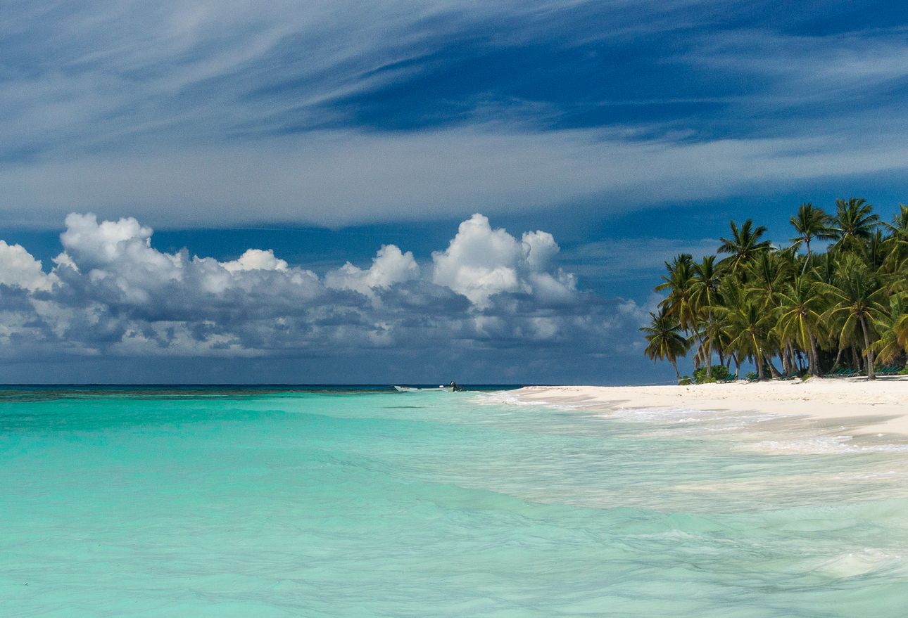 Spiaggia e mare dell'Isola di Saona