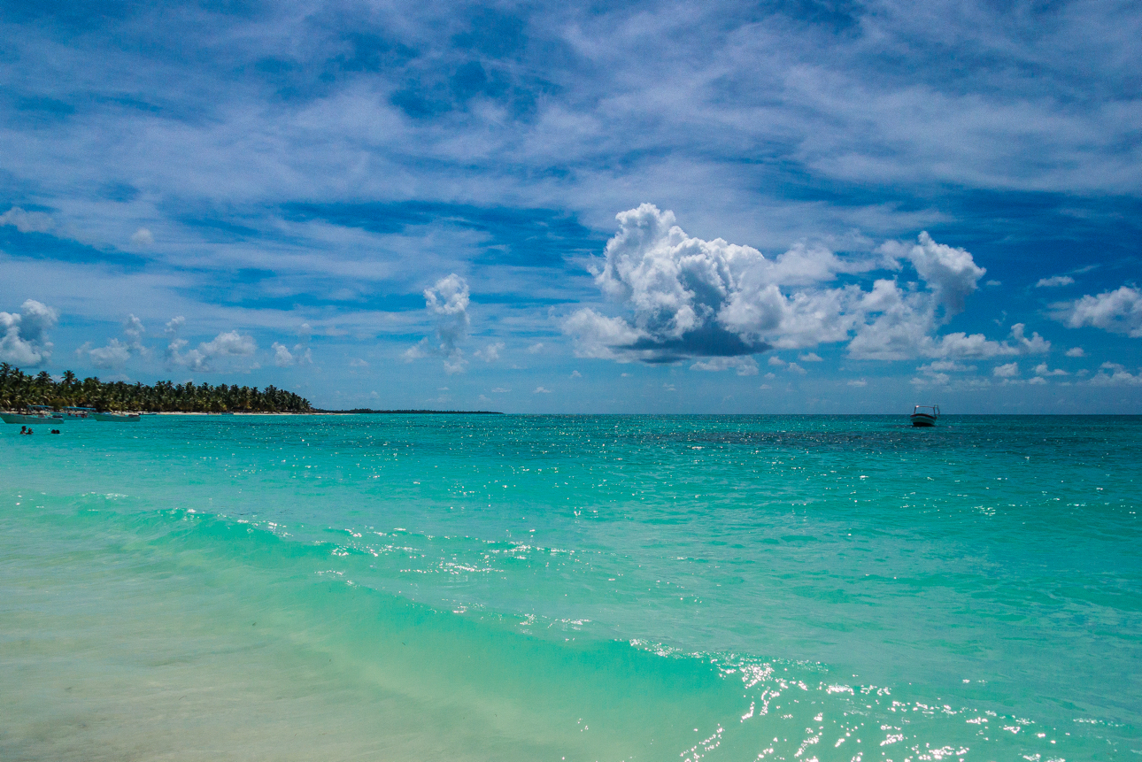 Spiaggia e mare dell'Isola di Saona