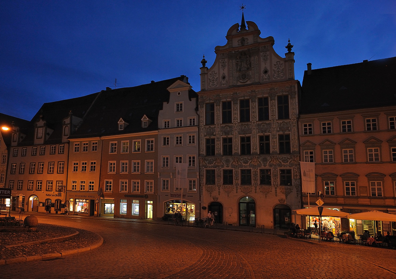 La Hauptplatz cuore di Landsberg
