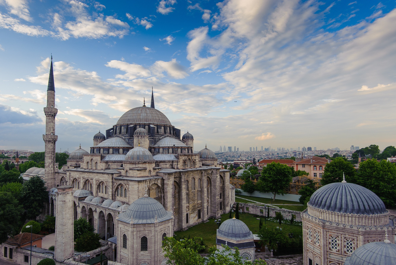 Una vista della Moschea di Şehzade