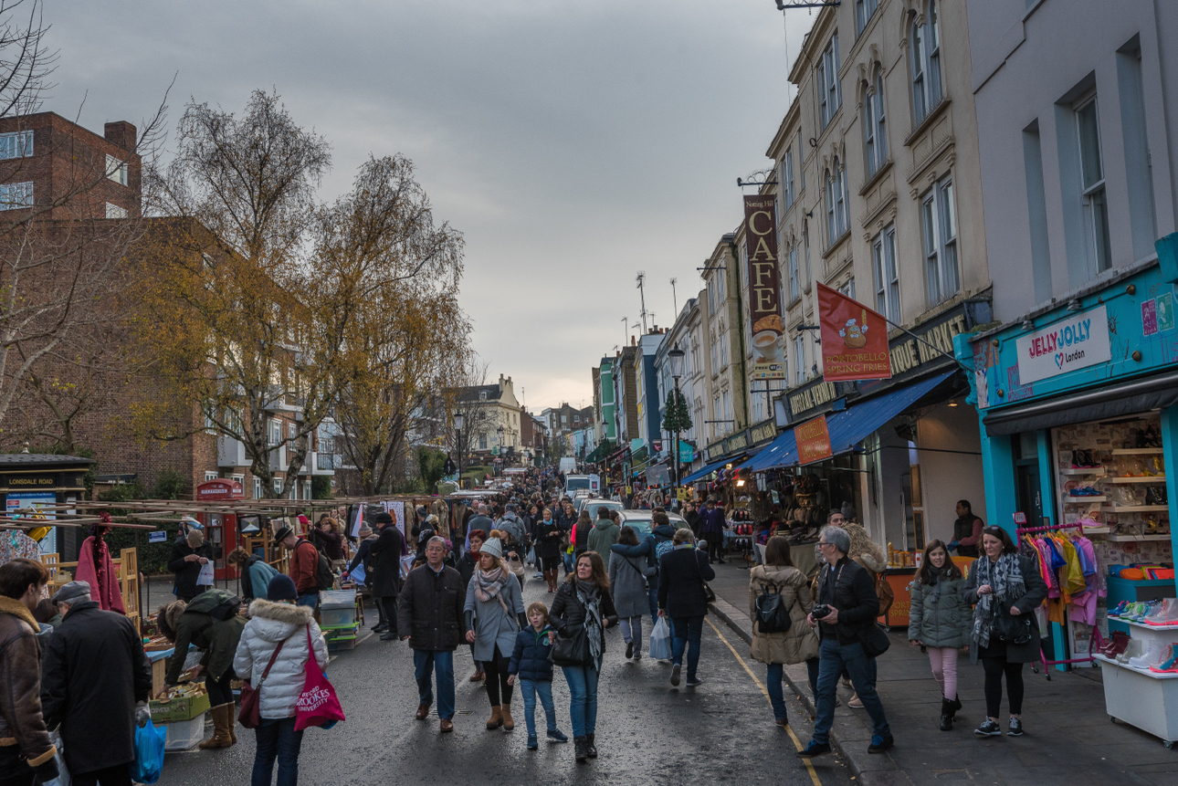 Ancora shopping a Portobello