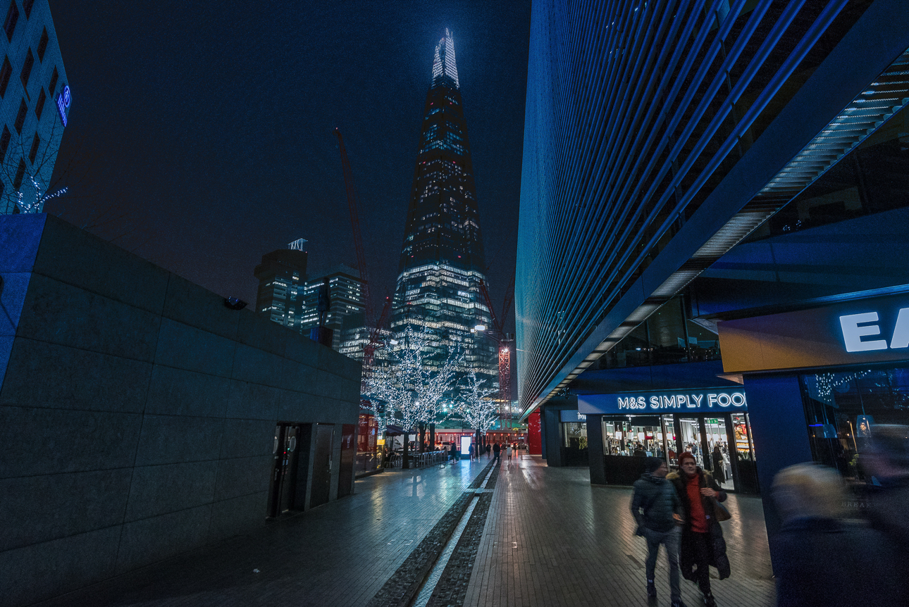 Il quartiere di Southwark, sulla riva sud del Tamigi