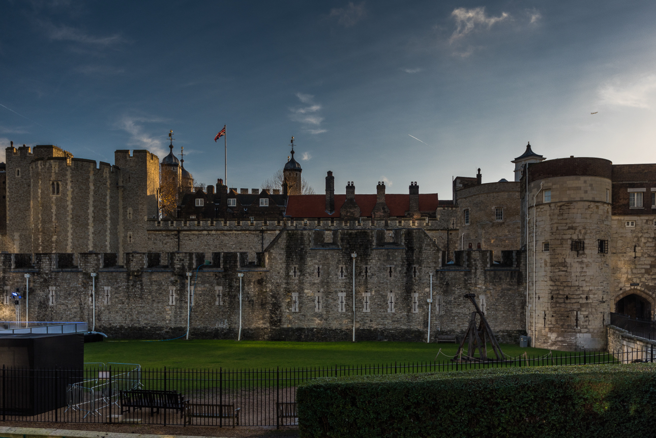 La Torre di Londra, fondata nel 1066 da Guglielmo il Conquistatore