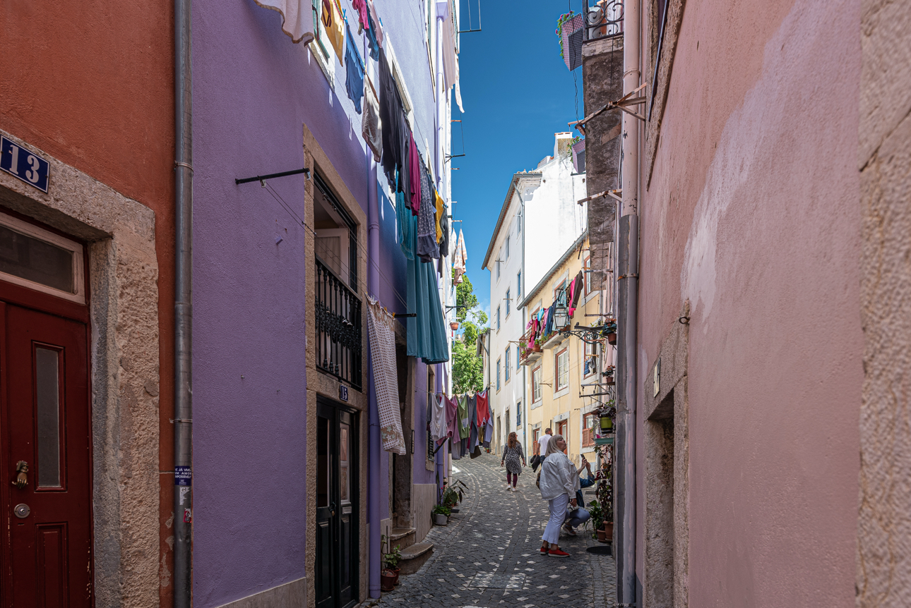 Tra i vicoli dell'Alfama