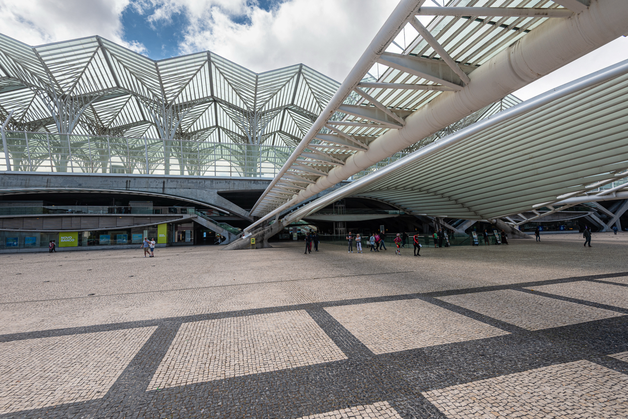 La stazione di Lisbona Oriente (Gare do Oriente)