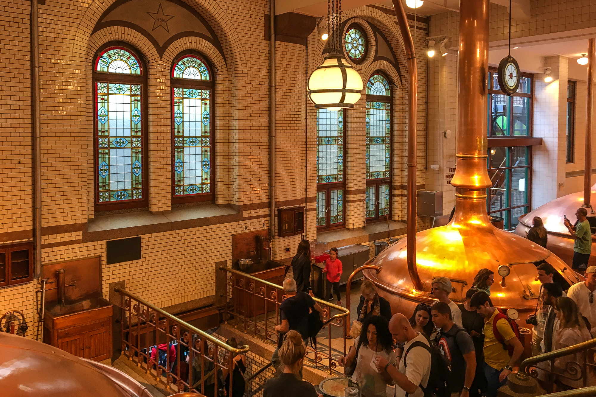 L'interno dell'Heineken Experience