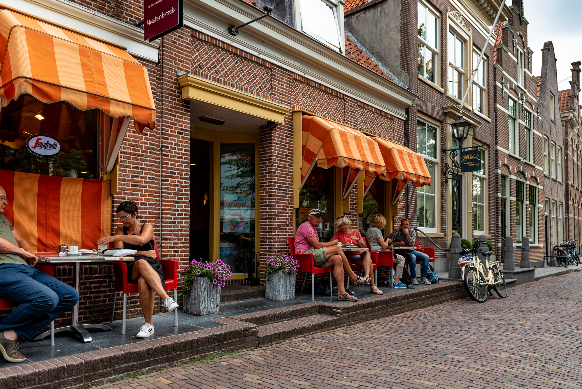 la Banketbakkerij Mastenbroek, una panetteria e sala da t&egrave; di Edam
