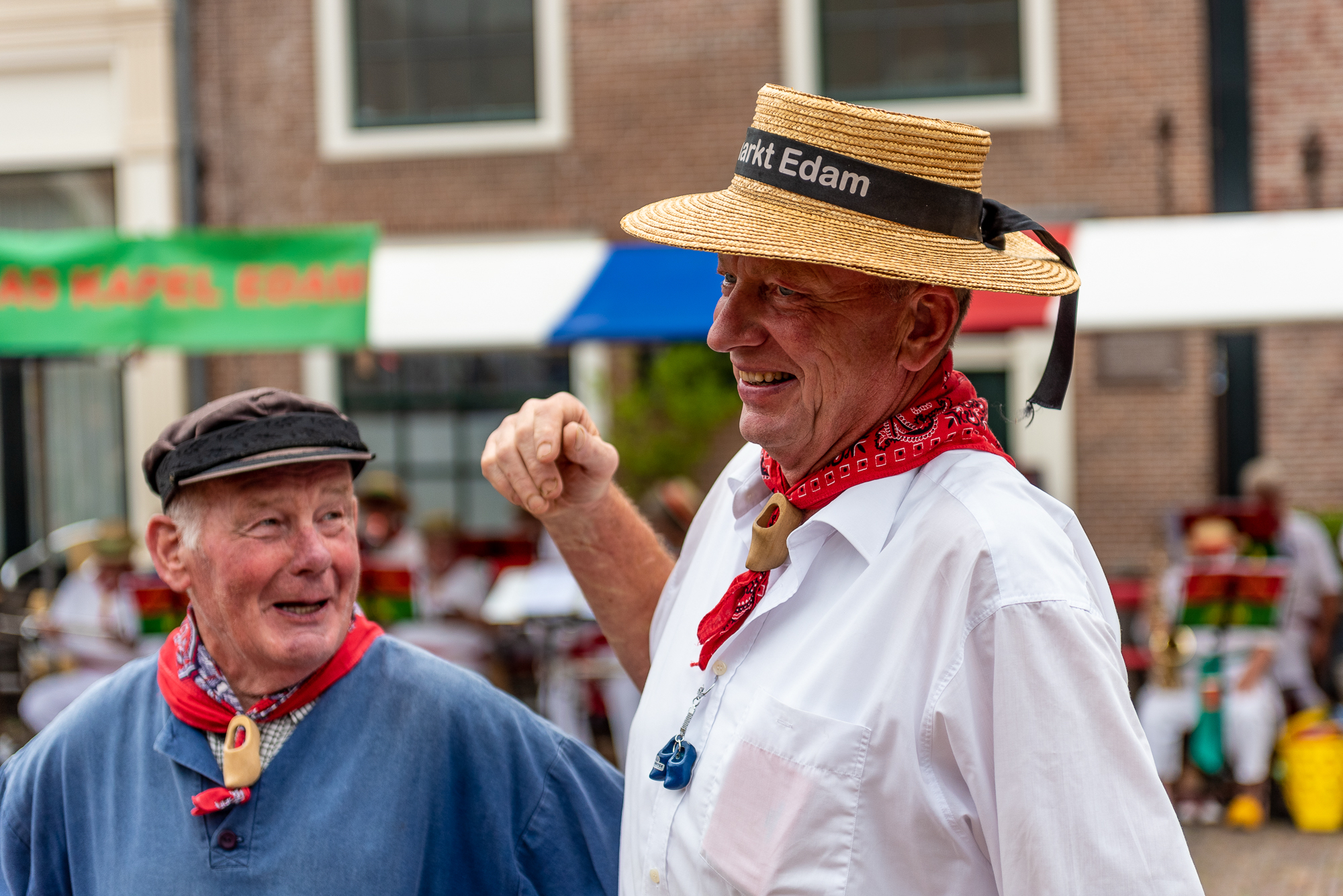 La rievocazione storica del mercato del formaggio di Edam 